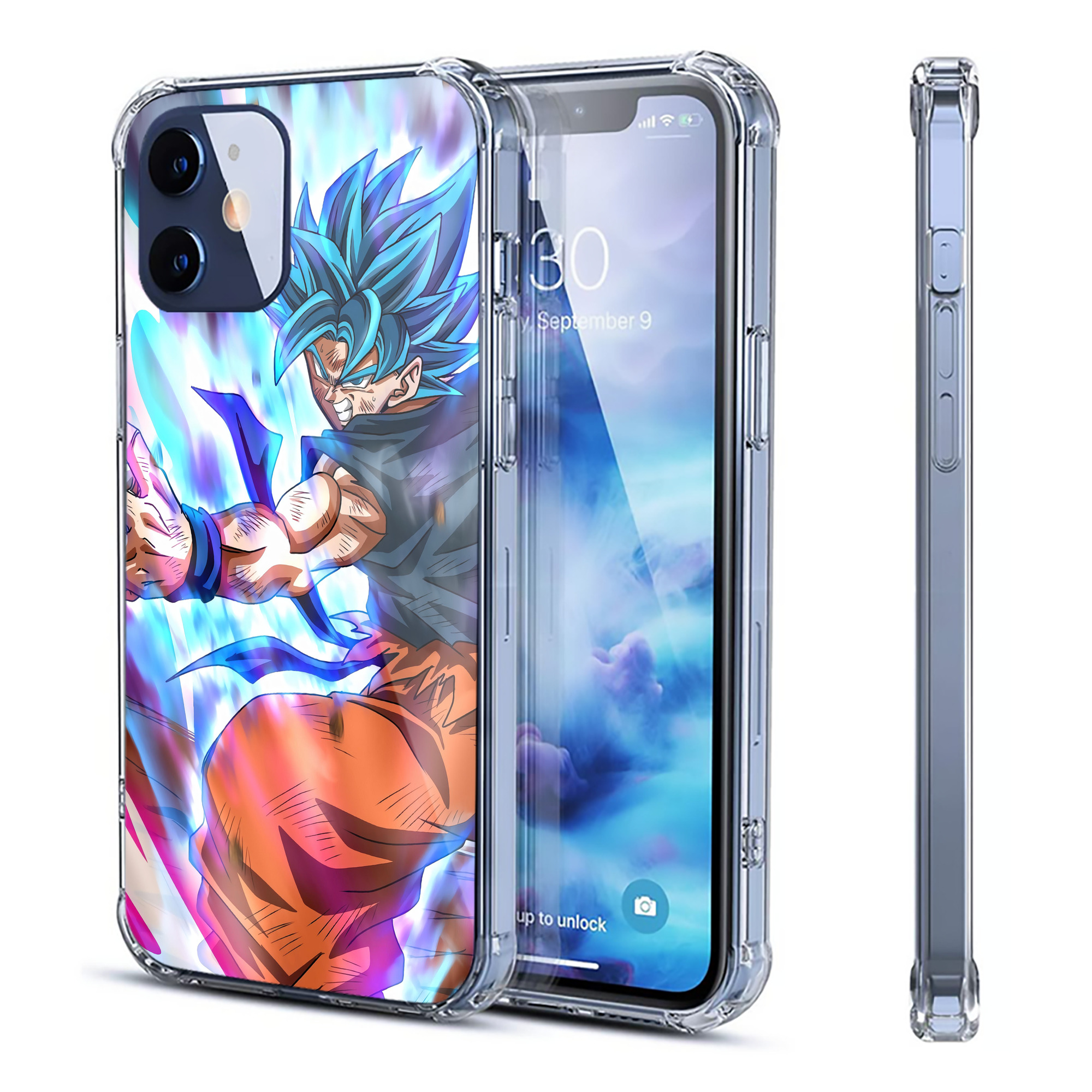 （画像用） ドラゴンボール DRAGON BALL 【iPhone 12シリーズ対応】透明スマホケース（クリアソフトケース）